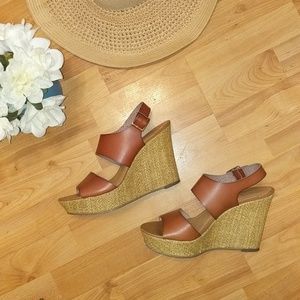 J. Crew platform wedges